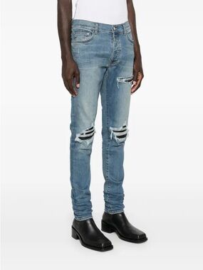 Men’s AMIRI Distressed MX1 Signature Slim Jeans NWT